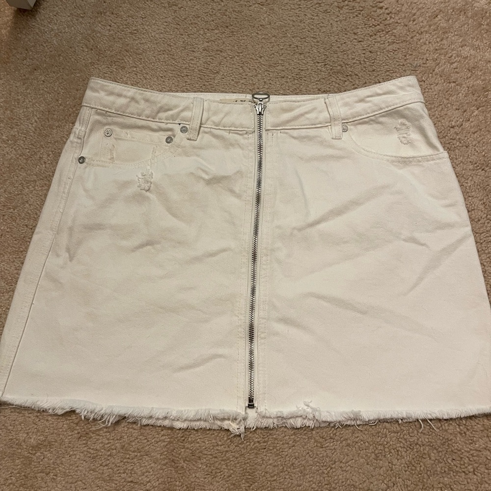 Free people Jean skirt